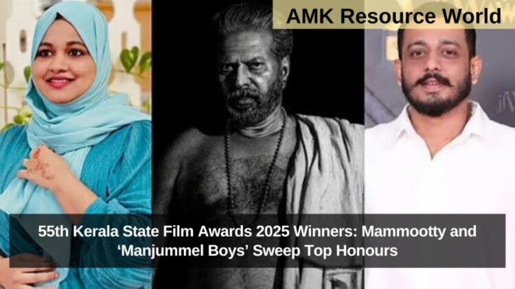 Mammootty Receiving Kerala State Film Award 2025