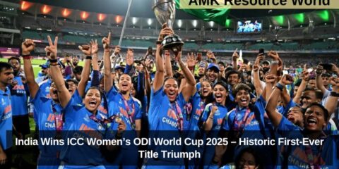 India Wins ICC Women’s ODI World Cup 2025