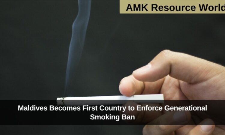 Maldives announces world’s first generational smoking ban