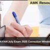 NTA SWAYAM July Exam 2025 Correction Window Opens