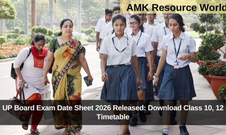 UP Board Exam Date Sheet 2026 Released: Download Class 10, 12 Timetable