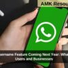 WhatsApp Username Feature Coming Next Year: What It Means for Users and Businesses