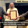 Gurudev Sri Sri Ravi Shankar Honored with World Leader for Peace and Security Award 2025