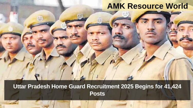 Uttar Pradesh Home Guard Recruitment 2025 Begins for 41,424 Posts