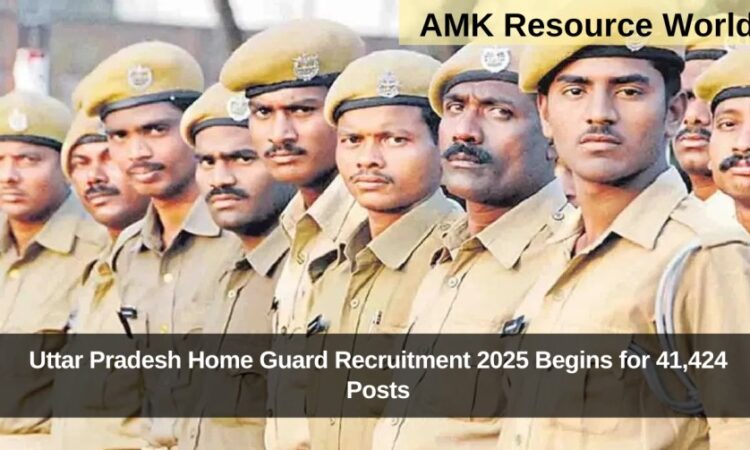Uttar Pradesh Home Guard Recruitment 2025 Begins for 41,424 Posts