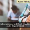 Delhi Govt to Recruit Interns for 3-Month School Infrastructure Audit – Stipend ₹15,000