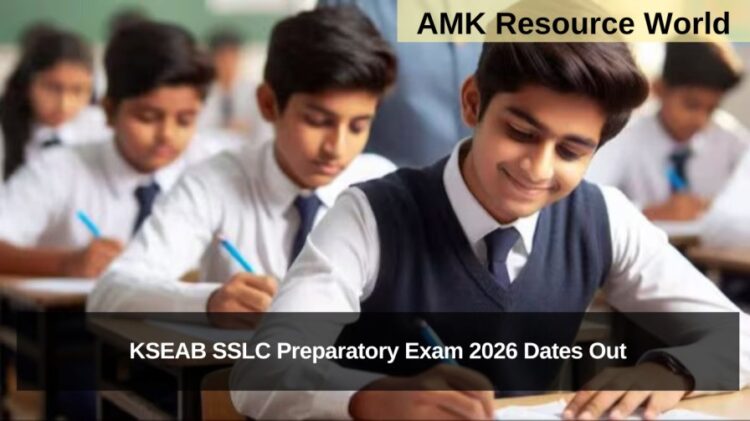 KSEAB SSLC Preparatory Exam 2026 Dates Out