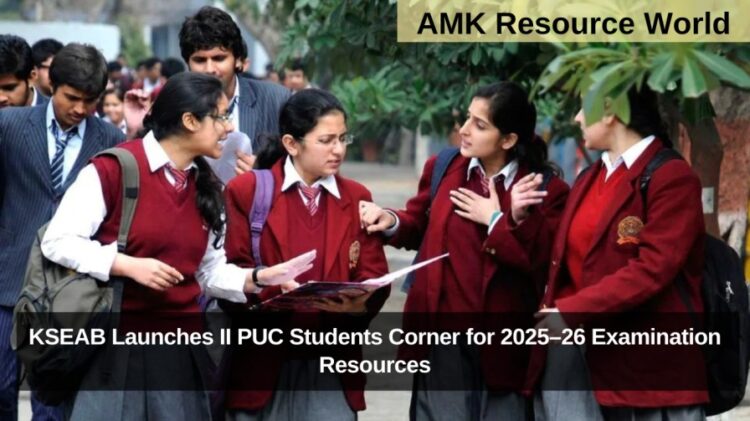 KSEAB Launches II PUC Students Corner for 2025–26 Examination Resources