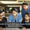 Nehru Fellowship for Youth 2025 Open: Apply for ₹25,000–₹50,000 Monthly Fellowship