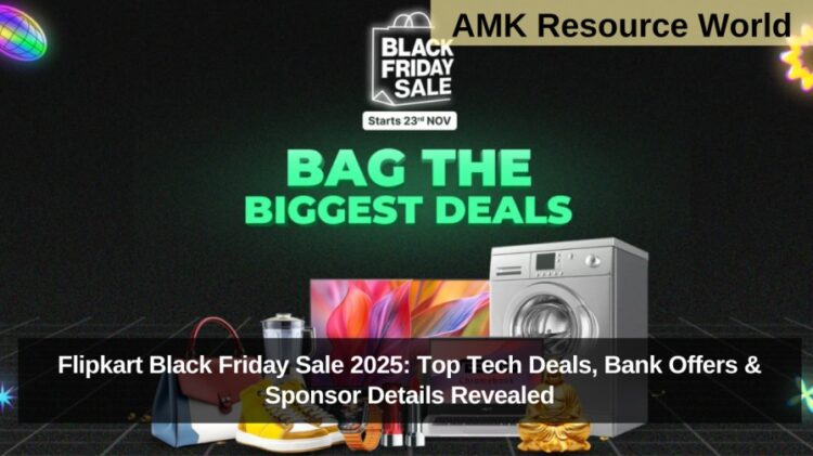 Flipkart Black Friday Sale 2025: Top Tech Deals, Bank Offers & Sponsor Details Revealed