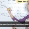 GPSTR Karnataka Recruitment: Selection Criteria Explained