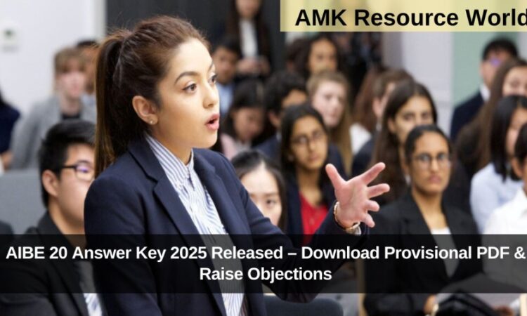 AIBE 20 Answer Key 2025 Released – Download Provisional PDF & Raise Objections