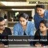 CAT 2025 Final Answer Key Released, Check Now