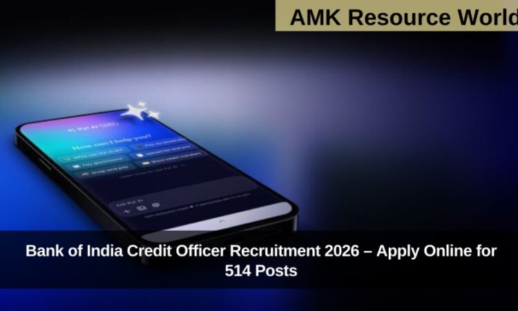Bank of India Credit Officer Recruitment 2026 – Apply Online for 514 Posts