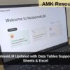 Google NotebookLM Updated with Data Tables Support – Export to Sheets & Excel