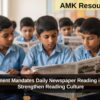 UP Government Mandates Daily Newspaper Reading in Schools to Strengthen Reading Culture