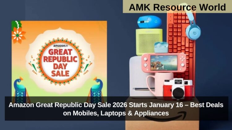 Amazon Great Republic Day Sale 2026 Starts January 16 – Best Deals on Mobiles, Laptops & Appliances