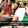 JEE Main 2026 Session 1 Admit Card Released for Jan 28 & 29 – Download Now