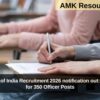 Central Bank of India Recruitment 2026 notification out: Apply Online for 350 Officer Posts