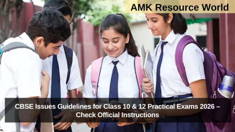 CBSE Issues Guidelines for Class 10 & 12 Practical Exams 2026 – Check Official Instructions