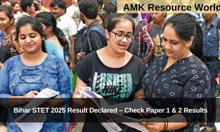 Bihar STET 2025 Result Declared – Check Paper 1 & 2 Results