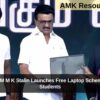 Tamil Nadu CM M K Stalin Launches Free Laptop Scheme for College Students