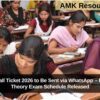 TS Inter Hall Ticket 2026 to Be Sent via WhatsApp – Practical & Theory Exam Schedule Released
