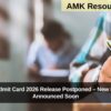 IIT JAM Admit Card 2026 Release Postponed – New Date to Be Announced Soon