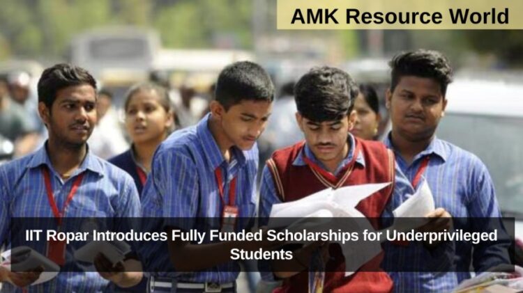 IIT Ropar Introduces Fully Funded Scholarships for Underprivileged Students