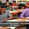 JKBOSE Class 11 Result 2026 Declared – Check Higher Secondary Part I Results