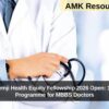 Azim Premji Health Equity Fellowship 2026 Open: 12 Month Programme for MBBS Doctors