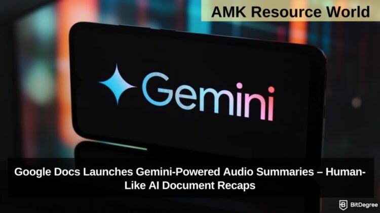 Google Docs Launches Gemini-Powered Audio Summaries – Human-Like AI Document Recaps