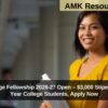 LEAP Emerge Fellowship 2026-27 Open – $3,000 Stipend for Final-Year College Students, Apply Now