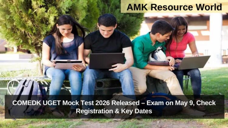 COMEDK UGET Mock Test 2026 Released – Exam on May 9, Check Registration & Key Dates