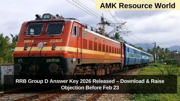 RRB Group D Answer Key 2026 Released – Download & Raise Objection Before Feb 23