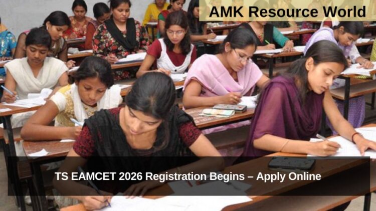 TS EAMCET 2026 Registration Begins – Apply Online