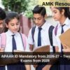 CBSE Makes APAAR ID Mandatory from 2026-27 – Two-Level Board Exams from 2028