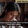 Ashoka University Announces 100% Tuition Fee Waiver for 50 JEE Mains 2026 Toppers