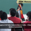 UGC Warns Against 32 Fake Universities in India – Check Official List Before Admission