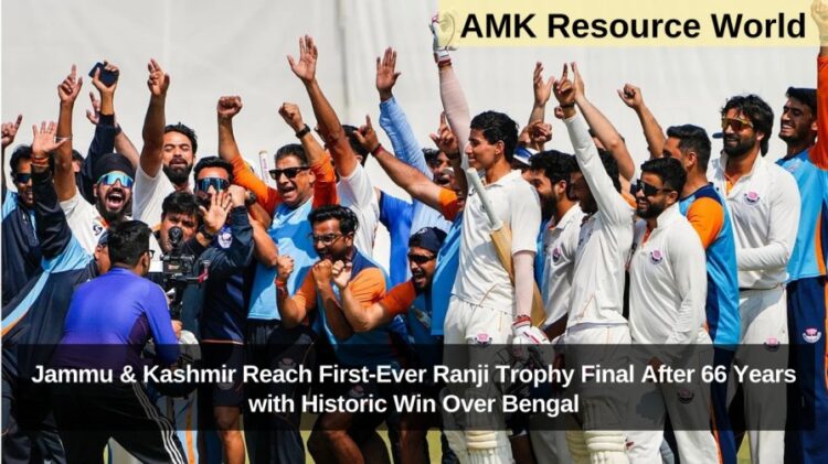 Jammu & Kashmir Reach First-Ever Ranji Trophy Final After 66 Years with Historic Win Over Bengal