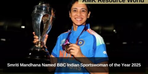 Smriti Mandhana Named BBC Indian Sportswoman of the Year 2025