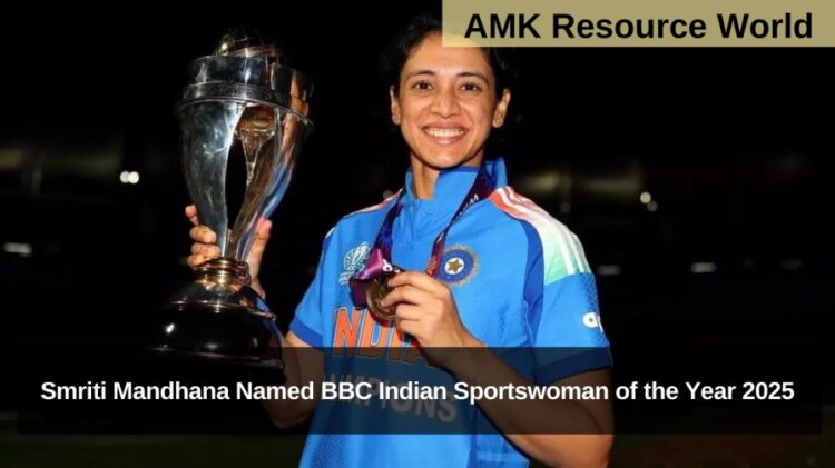 Smriti Mandhana Named BBC Indian Sportswoman of the Year 2025
