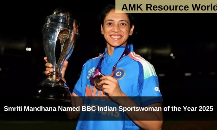 Smriti Mandhana Named BBC Indian Sportswoman of the Year 2025