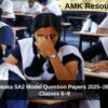 DSERT Karnataka SA2 Model Question Papers 2025–26 Released for Classes 6–9: Download Now
