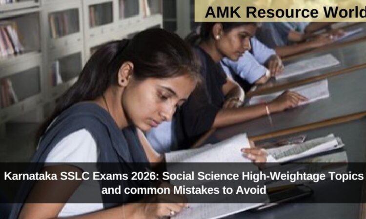 Karnataka SSLC Exams 2026: Social Science High-Weightage Topics and common Mistakes to Avoid