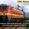 RRB ALP Recruitment 2026 Notification Out – 11,127 Assistant Loco Pilot Vacancies, Apply from May 15