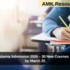 Jamia Millia Islamia Admission 2026 – 30 New Courses Added, Apply by March 25