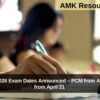 MHT CET 2026 Exam Dates Announced – PCM from April 11, PCB from April 21