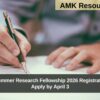 IIT Delhi Summer Research Fellowship 2026 Registration Open – Apply by April 3