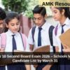 CBSE Class 10 Second Board Exam 2026 – Schools Must Submit Candidate List by March 31